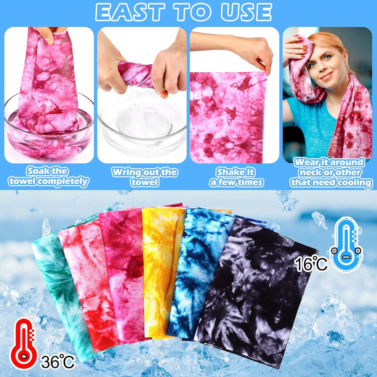 HAWAII-Summer themed cooling towel