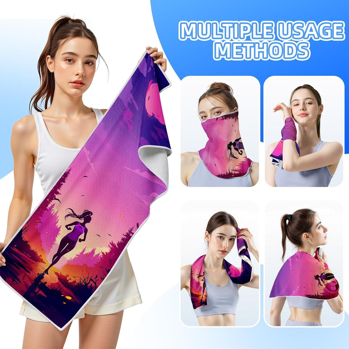 HAWAII-Summer themed cooling towel